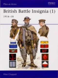 British Battle Insignia book 1 WWI Uniforms Badges MORE  