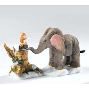  Tusker Elephant Figurine   Love Is Catching the Last Post 