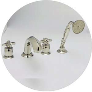   Set W Handshower by Rohl   MB1935XM in Tuscan Brass