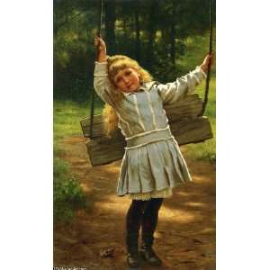  Hand Made Oil Reproduction   John George Brown   32 x 54 
