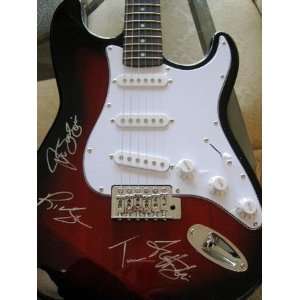  Bon Jovi Autographed / Signed Electric Guitar   Sports 