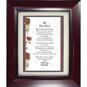  Poem for Family Members My Dear Aunt Arts, Crafts 