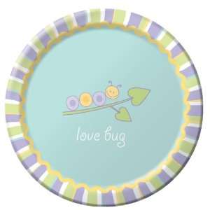  Love Bug Lunch Plate (8 ct) (8 per package) Toys & Games