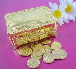 Footed Flower GP Wedding Coin Trinket Box Set ARRAS  