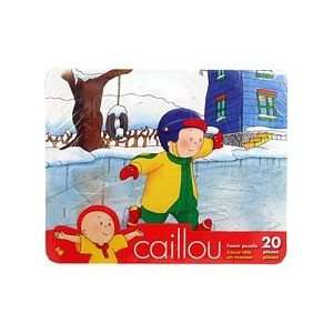  Caillou 20 Piece Foam Puzzle   Ice Skating Toys & Games