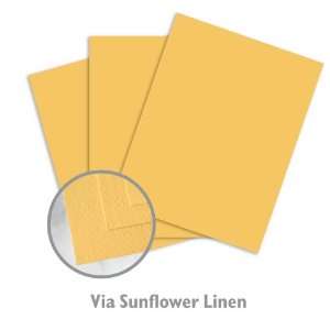  Via Linen Sunflower Paper   2000/Carton