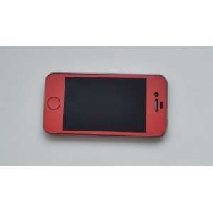   Anti Bacterial Red Full Body Skin Kit Cell Phones & Accessories