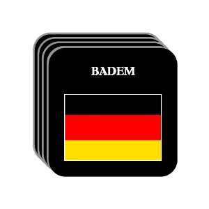  Germany   BADEM Set of 4 Mini Mousepad Coasters 