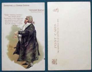 Raphael Tuck Dickens Series BUZFUZ No 540 V Unused  