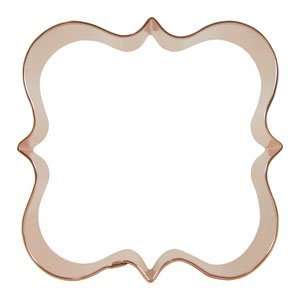  Fancy Square Cookie Cutter 4 inch