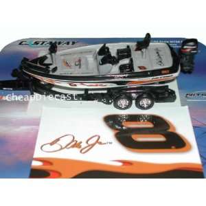   ACTION NASCAR DALE EARNHARDT JR DMP NITRO BASS BOAT #8 Toys & Games