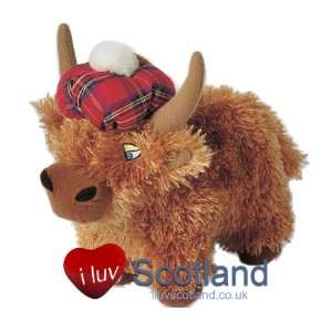  Highland Cow Large Soft Toy Tammy Hat Toys & Games