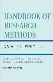   Methods, (0810844869), Natalie L. Sproull, Textbooks   