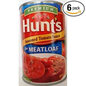 Hunts Meatloaf Sauce 6 Cans Grocery & Gourmet Food