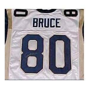 Isaac Bruce Autographed Football   Jersey  Sports 