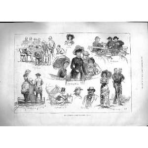  1881 Canterbury Cricket Week Ladies Carriage Army