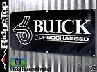 Buick Grand National Turbocharged emblem banner sign