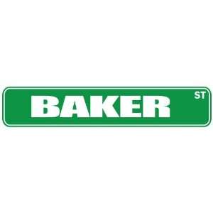   BAKER ST  STREET SIGN
