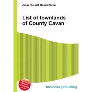  List of townlands of County Cavan Ronald Cohn Jesse 