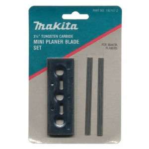 Makita 3 1/4 in Double Edged Tungsten Carbide Planer Blade Set D 17239 