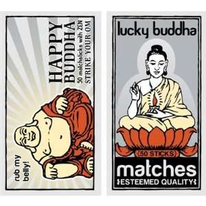  HomArt Buddha Brand Large Decorative Matches Set Of 3 