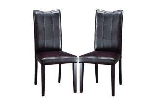 description a stylish dining chair with elegant tufting detail this 