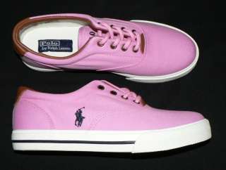 Youth Polo Ralph Lauren Vaughn shoes sneakers new girls 5 Pink  