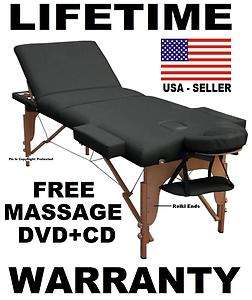MASSAGE TABLE NEW BED PORTABLE FOUR COLOR CHOICES 