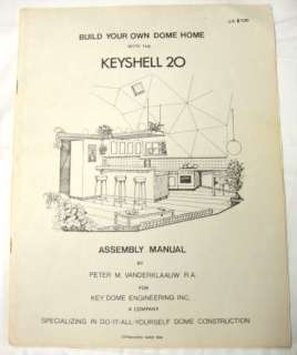 Keyshell 20 Dome Home Assembly Manual  