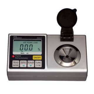 New Lab Digital Refractometer   Brix by Sper Scientific with 1 Yr 