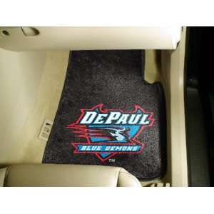  DePaul University   Car Mats 2 Piece Front Sports 