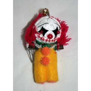  Pennywise Clown String Doll Keychain Ornament 2012 New 