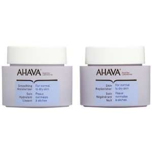 com Ahava The Source Moisturizing Duo Day & Night Cream Normal to Dry 