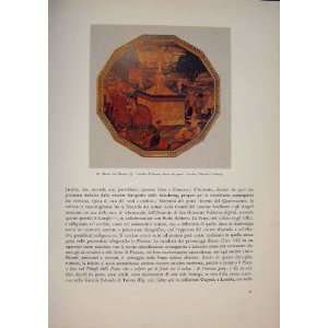  Trionfo Damore Renaisence Italy Art Antique Print C1963 