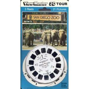  San Diego Zoo Set #2 3d View Master 3 Reel Set Toys 