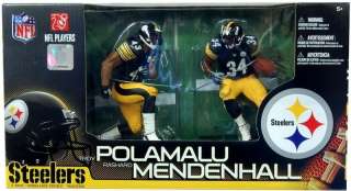 McFarlane Steelers Rashard Mendenhall and Troy Polamalu  