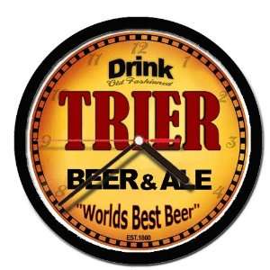  TRIER beer and ale cerveza wall clock 