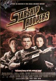 STARSHIP TROOPERS + SOLDIER MOVIE POSTER 27x40 SCI FI   