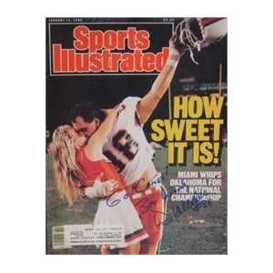 Dennis Kelleher autographed Sports Illustrated Magazine (Univeristy of 