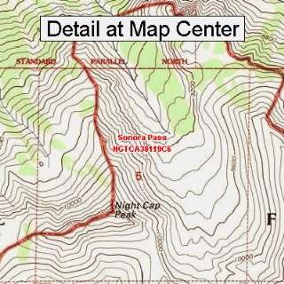   Map   Sonora Pass, California (Folded/Waterproof)