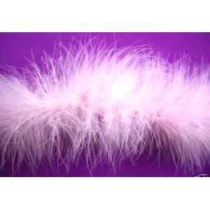  2 Yds Wrights Feather Marabou Boa Light Pink 1.5 Inch 