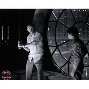  Star Wars Kershner and Skywalker on set B & W Print Toys 