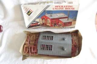 Vintage Revell Operating Engine House Kit 1960s HO ~ Good Parts 