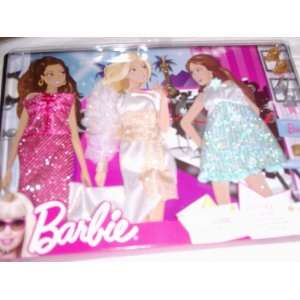  Barbie Fashion Clothes Glamour Award Set Toys & Games