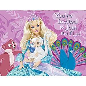  Barbie Island Princess Invitations 