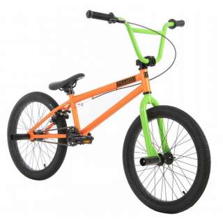 Framed FX3 BMX Bike 20 Orange/Green  