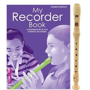  West Music Bare Bones 3 Piece Recorder with My Recorder 