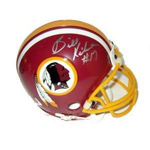  Billy Kilmer Autographed Mini Helmet
