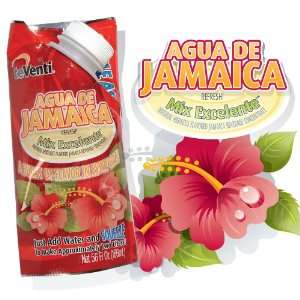 Mix Excelente Agua de Jamaica 2 liter Grocery & Gourmet Food