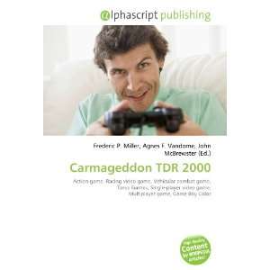  Carmageddon TDR 2000 (9786133892040) Books